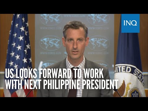 US looks forward to work with next PH admin on ‘key human rights, regional priorities’