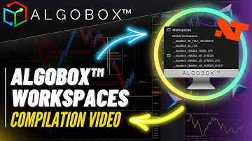 NinjaTrader Workspaces, Layouts, Charts, Tabs & More | COMPILATION 🔴 AlgoBox Pro Futures Day Trading