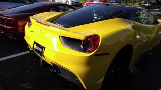High & Dry Yellow Ferrari 488 GTB