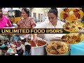 UNLIMITED FOOD@50 rs | Hardworking Family Selling Tasty Meals | Street Food Videos | Food Bandi