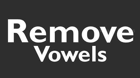 Remove Vowels in String|Python Tamil|Crazy Codes|Python Interview Question|Programming Tamil #python