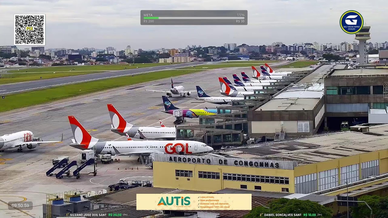 SBSP LIVE #2 - Aeroporto de São Paulo AO VIVO - CGH Airport - 15/01 Noite