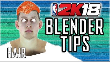 Blender 3D Tips: Editing Hair NBA 2K18 PC
