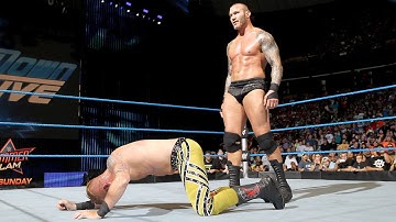 Randy Orton RKO on Heath Slater - Smackdown Live - August 16, 2016