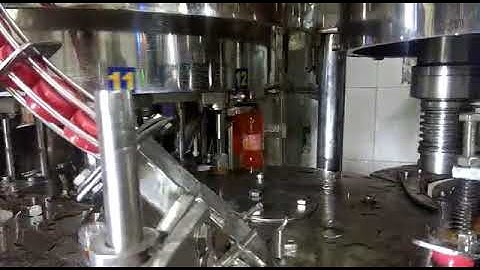 12-4 FILLER CAPPER POSTMIX & PREMIX  FILLING , 3000 BOTTLE PER HOUR SOFT DRINK FILLING