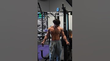 My Full Pull Day (Back & Biceps) 🦾