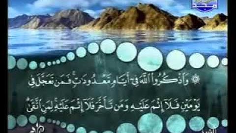 سورة البقرة آية 203