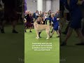 Irish Wolfhound has a winning moment
