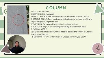 BST255 BUILDING SURVEYING PRACTICE II ASSIGNMENT 1 (INDIVIDUAL)