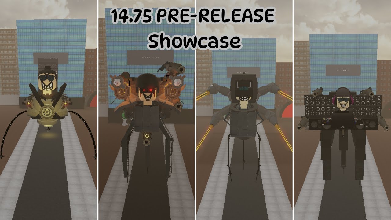 ALL NEW 14.75 PRE RELEASE MORPHS + REWORK SHOWCASE (Strange Bathtub War)
