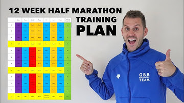 12 Week half marathon training plan