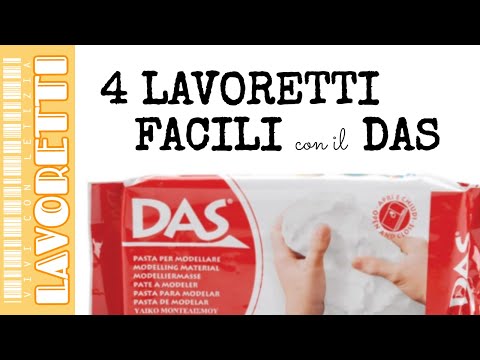 4 easy craft with DAS you can do too - YouTube