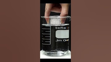 What happens when you put an ice cube in water?