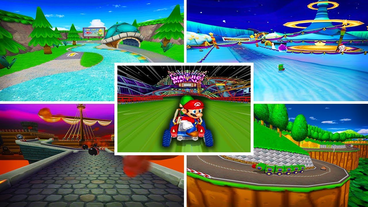 Mario Kart: Double Dash Plus! 64 *NEW* Retro Tracks & 24 Battle Arenas! (ModPack)