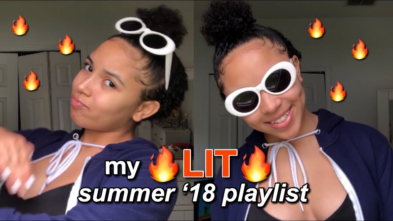 MY LIT SUMMER '18 PLAYLIST | Aliyah Marie - YouTube