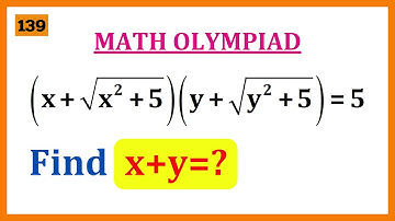 Find The Value Of X+Y | Math Olympiad