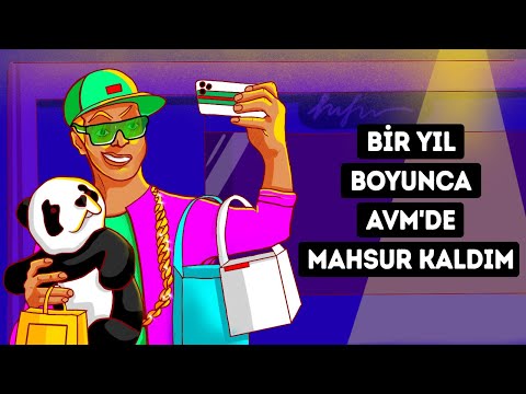 1 Yıl Boyunca AVM’de Mahsur Kalsaydınız Ne Olurdu?