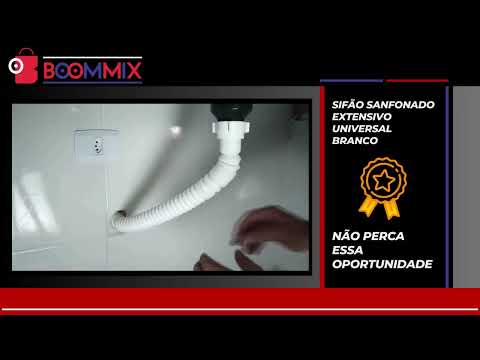 Sifão Sanfonado Extensivo