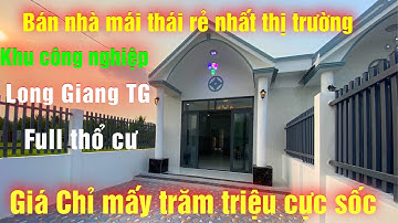 Nhà Vườn Giá Rẻ Mới 100% Tại Tân Lý Đông, Châu Thành, Tiền Giang. Gần Khu Công Nghiệp Lớn
