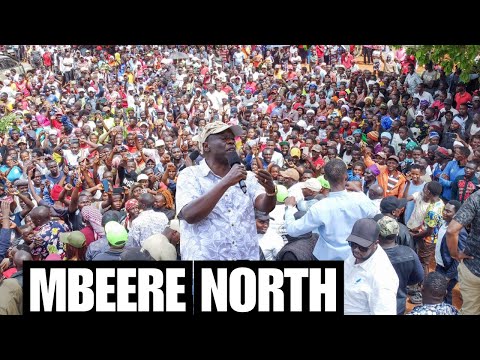 LIVE Former DP Gachagua S Charm Offensive In Mbeere North Campaigning For Newton Karish