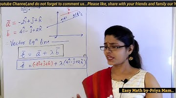 Ex 6.1 Q.NO.1 Class 12th maths | Line and Plane |Class 12th Ex.no 6.1 Q.no 1 Math part 1| Maha Board