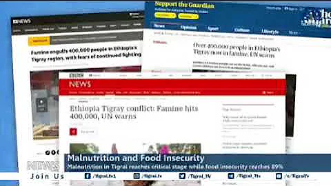 Tigrai Famine - Nearly Half the People In Tigrai I...