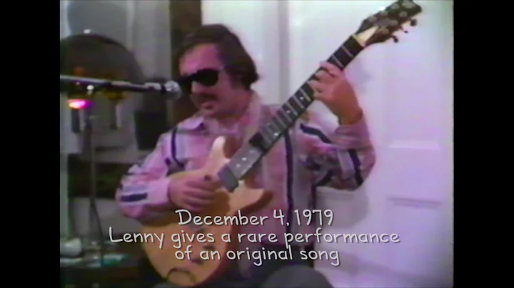 Never-before-see...  Lenny Breau footage! Original...