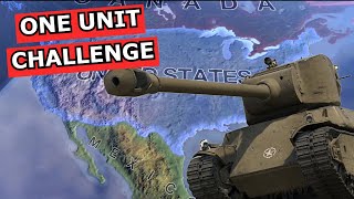 HOI4: Can you Beat the Game With ONE DIVISION Challenge