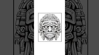 Aztec Heads #coloring #coloringpage #coloringpages #coloringbook #coloringforgrownups