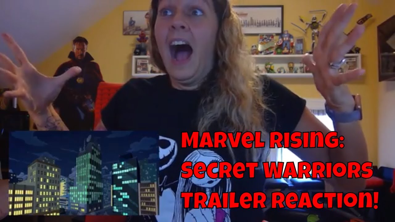 Marvel Rising: Secret Warriors Official Trailer REACTION!