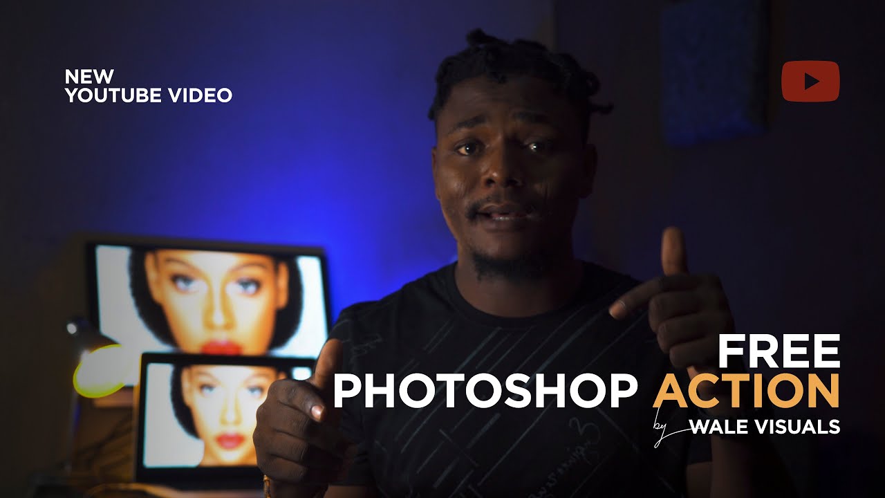 FREE PHOTOSHOP ACTION  FOR RETOUCHING by WALE VISUALS
