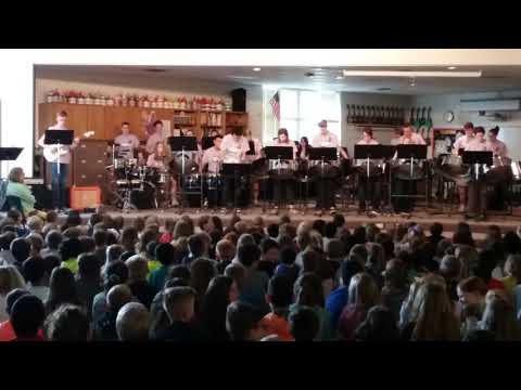 PANgea performs at Maxey Elementary School