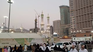 Magrib azan beautiful view Makkah Live | Makkah Today | Salman Umrah