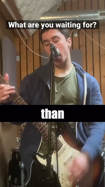 Waiting by Green Day - #shorts Cover #greenday #warning #waiting #coversong