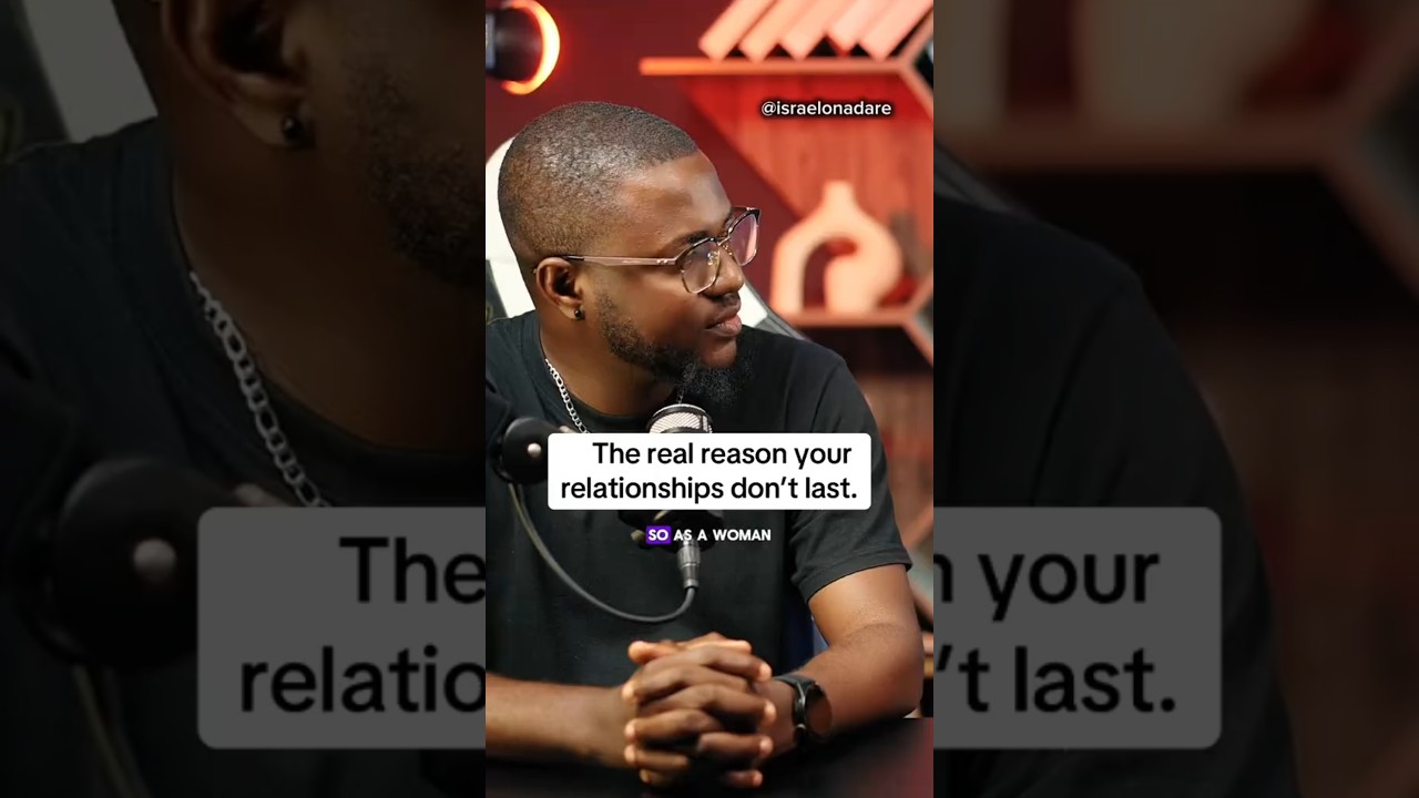 Some women don’t have a relationship problem but a pattern problem#love #relationship #israelonadare