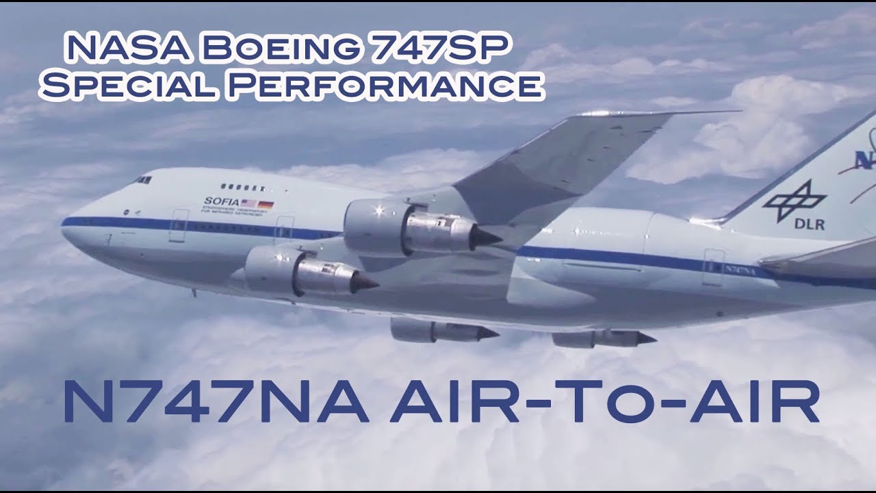 AWESOME inflight action footage NASA Boeing 747SP SOFIA N747NA ...