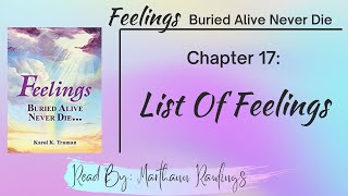 Feelings Buried Alive Never Die - Chapter 17: List Of Feelings