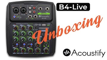 B4-Live Unboxing: The Mixer That Makes You a Rockstar!