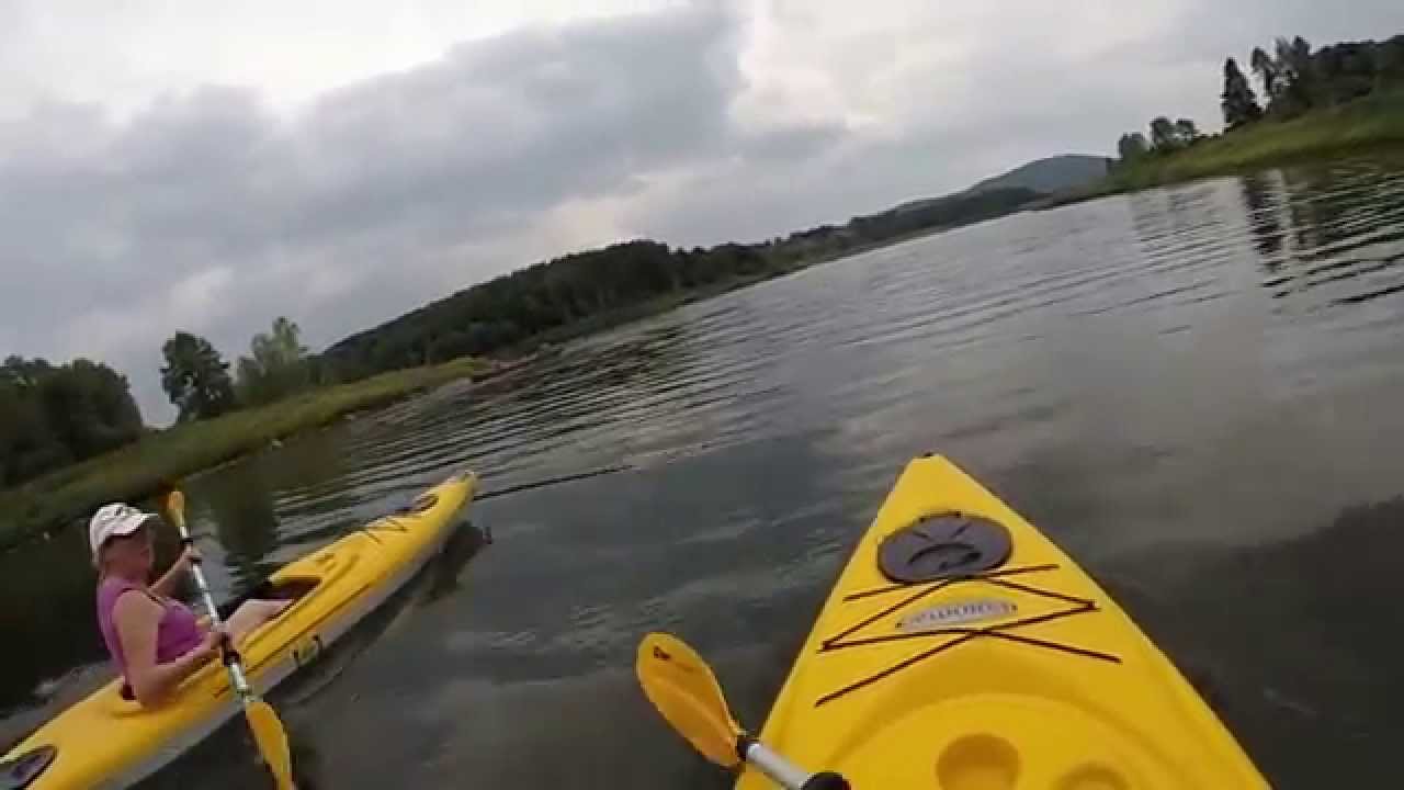 Kayaking at Leaser Lake YouTube