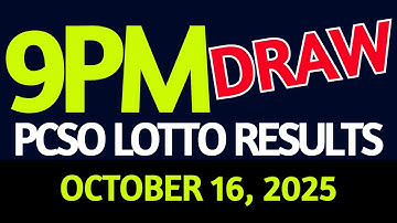 Lotto-uitslag vandaag 21.00 uur trekking 16 oktober 2025 donderdag PCSO