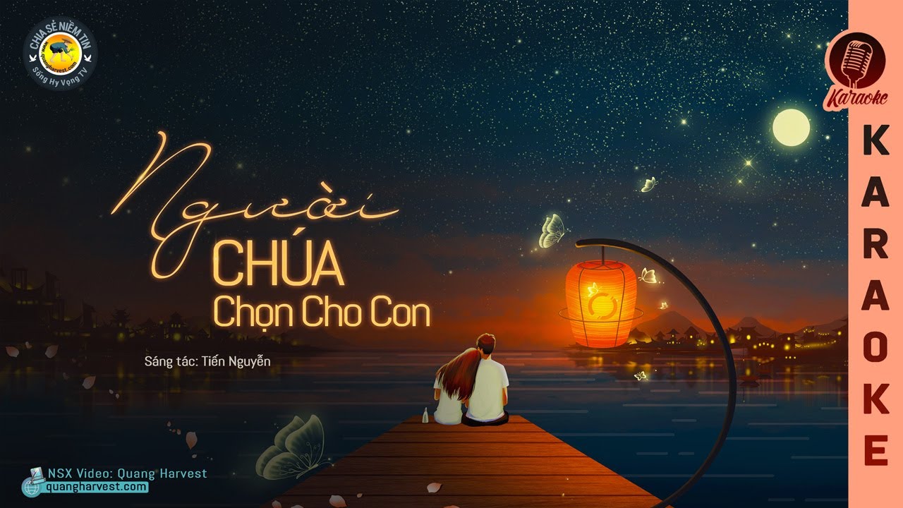 NGƯỜI CHÚA CHỌN CHO CON - BEAT KARAOKE ❤️❤️ | ĐỨNG VỮNG TRONG TÌNH YÊU THÁNH | SONG HY VONG TV