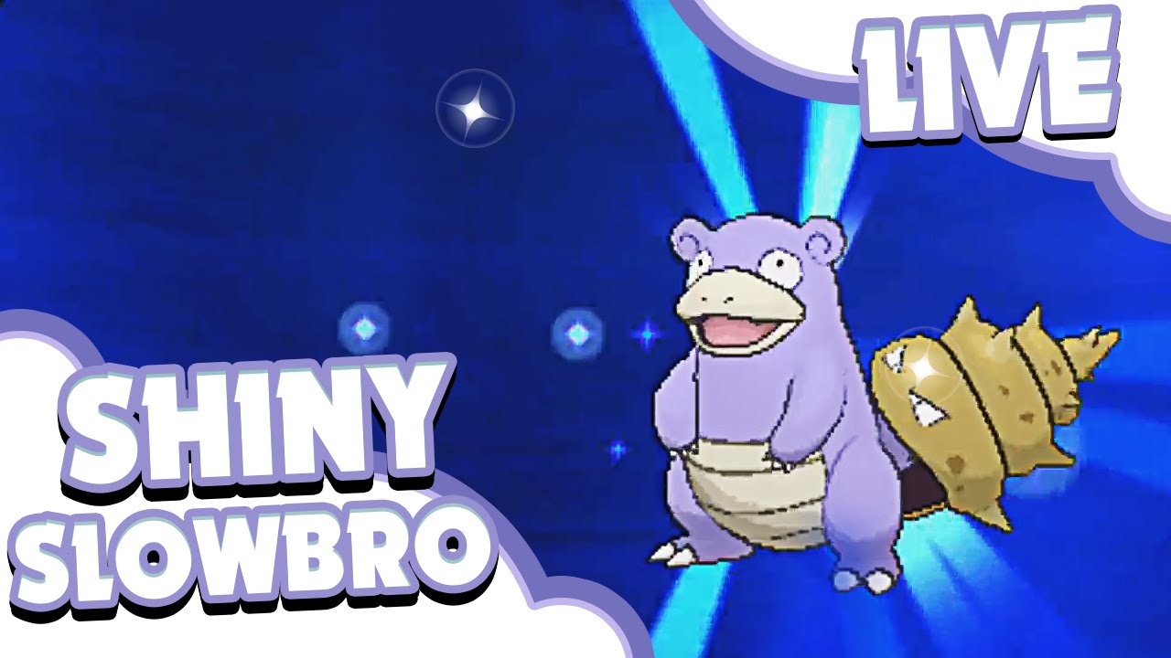 Live Shiny Slowbro (Slowpoke - Chain of 62) Via PokeRadar - Pokemon X - YouTube