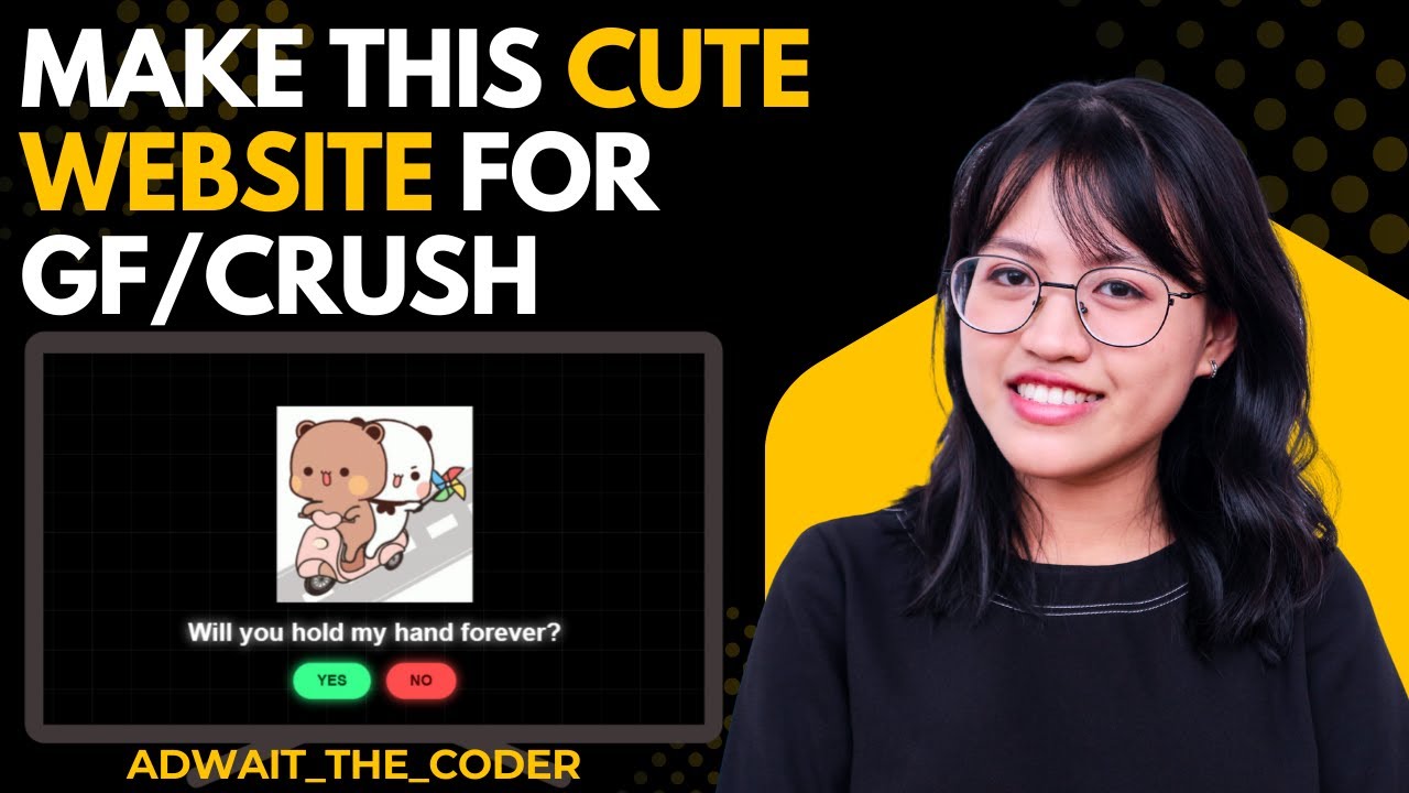 Make This Love Questions Interface for Gf/Crush Using HTML Code | Do ...
