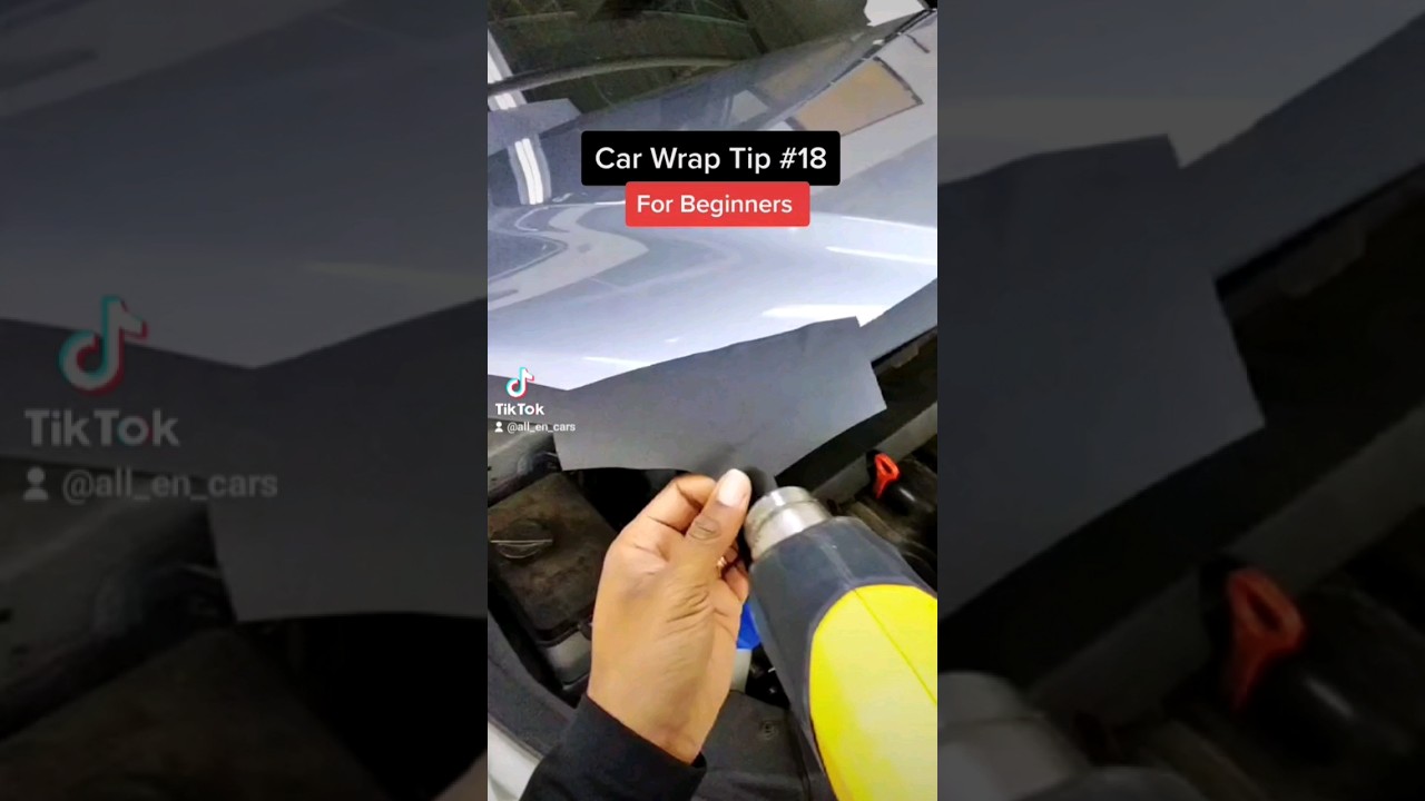 Dont BURN a hole WATCH THIS  car wrap tip. 