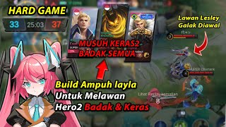 PERTANDINGAN YG SERU2 MATCH KERAS VS META TANK, Laylaku dibuat tak berdaya :(