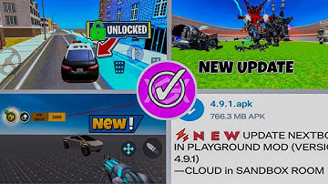 NEXTBOTS IN PLAYGROUND MOOD NEW UPDATE VERSION 4.9.1 || #garrysmod #titanspeakerman #skibidibox
