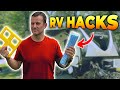 Rv camping hacks  tips that will save your marriage   cost you nothing