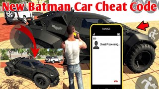 Indian bike driving 3d🤑 game new Batman car cheat code viral training Full Video 2026/