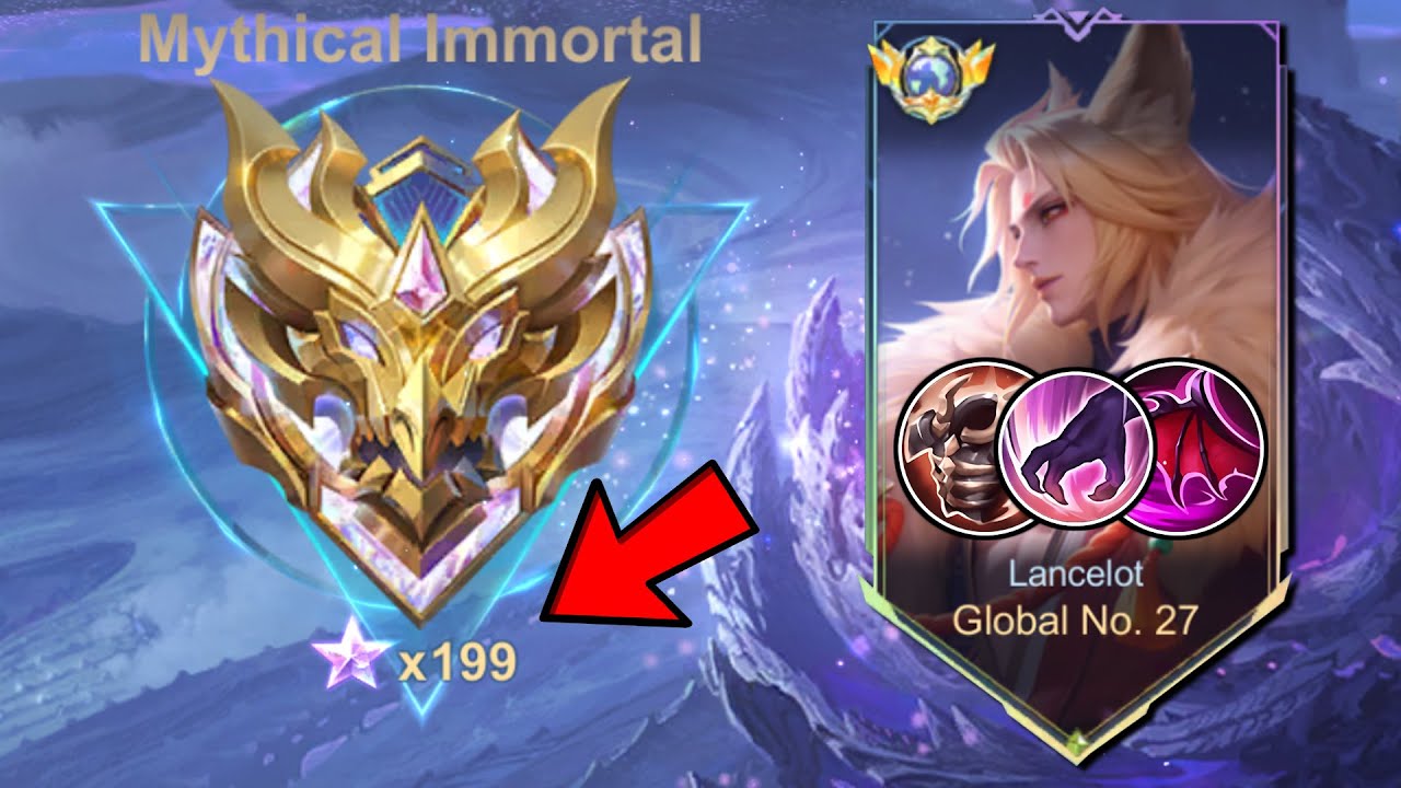 GLOBAL LANCELOT LAST MATCH TO 200 STARS + INTENSE GAMEPLAY! | NO CUT FULL GAMEPLAY! - MLBB