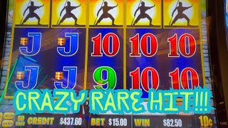 CRAZIEST 5 SYMBOL RETRIGGER ON LIGHTNING DOLLAR LINK | KUNG FU MASTERS GONE WILD!!! screenshot 4